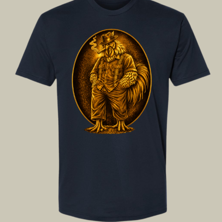 El Gallo de Ybor Monochrome Tee | Navy | Big & Tall