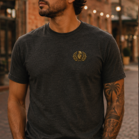 Heritage Back Tee - Vintage Black