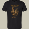 Heritage Fashionista Rooster Tee - Black | Extended Fit