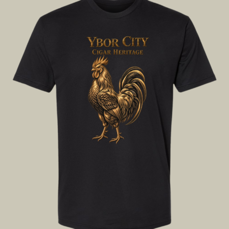 Heritage Fashionista Rooster Tee - Black | Extended Fit