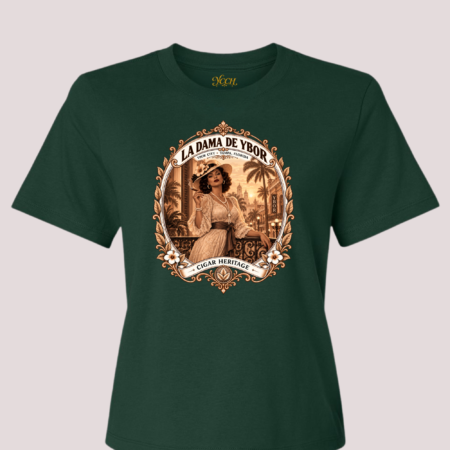 La Dama del Balcon Heritage Tee | Boxy Fit